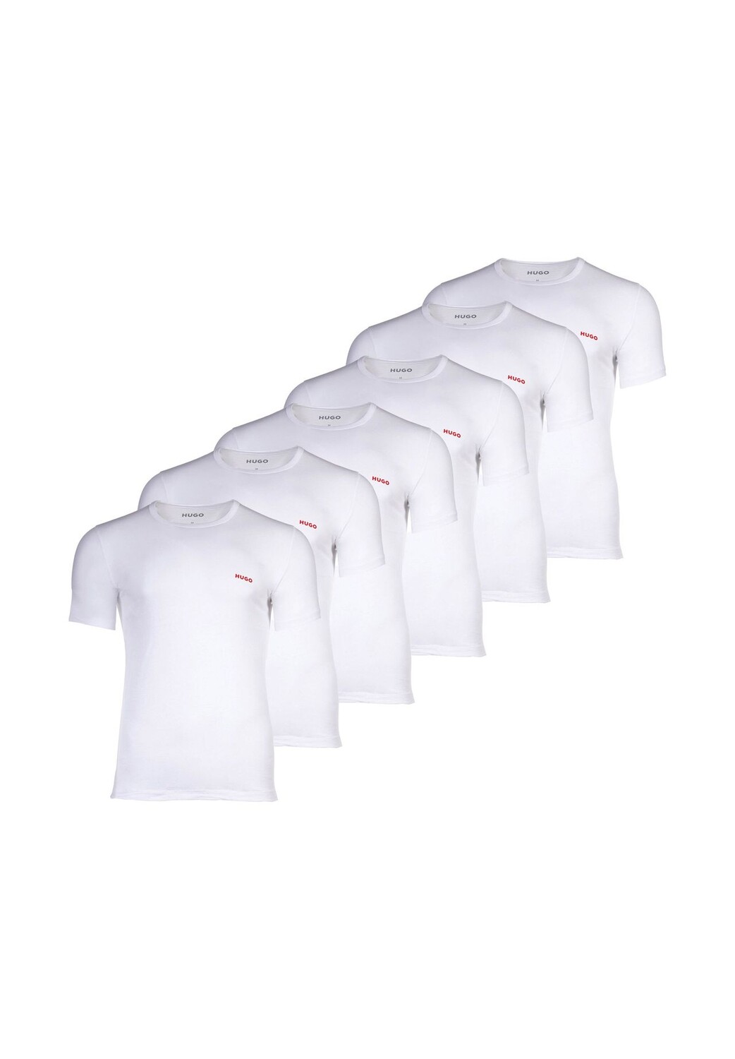 Мужская футболка, 6 шт. в упаковке, круглый вырез, короткий рукав, логотип, хлопок, однотонная HUGO, белый
Мужская футболка, 6 шт. в упаковке, круглый вырез, короткий рукав, логотип, хлопок, однотонная HUGO, белый