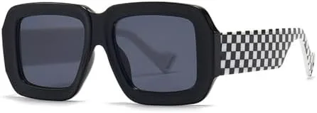 Женские солнцезащитные очки большого размера 2027 года, винтажные солнцезащитные очки для женщин, очки с защитой от УФ-излучения UV400 MTZJH, Black White
Женские солнцезащитные очки большого размера 2027 года, винтажные солнцезащитные очки для женщин, очки с защитой от УФ-излучения UV400 MTZJH, Black White