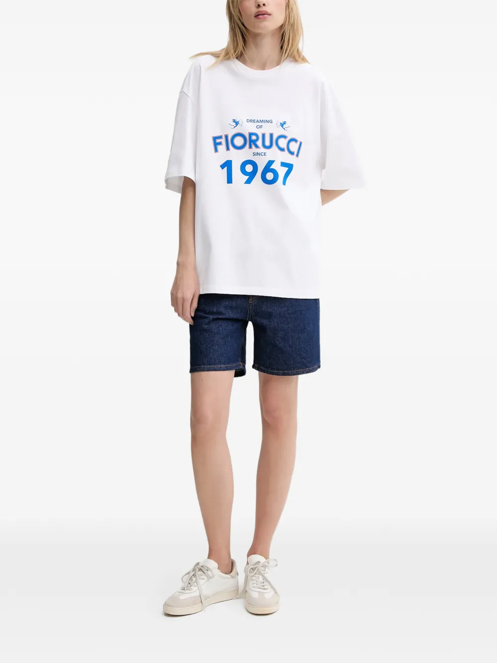 Джинсовые шорты из хлопка Fiorucci, синий
Джинсовые шорты из хлопка Fiorucci, синий