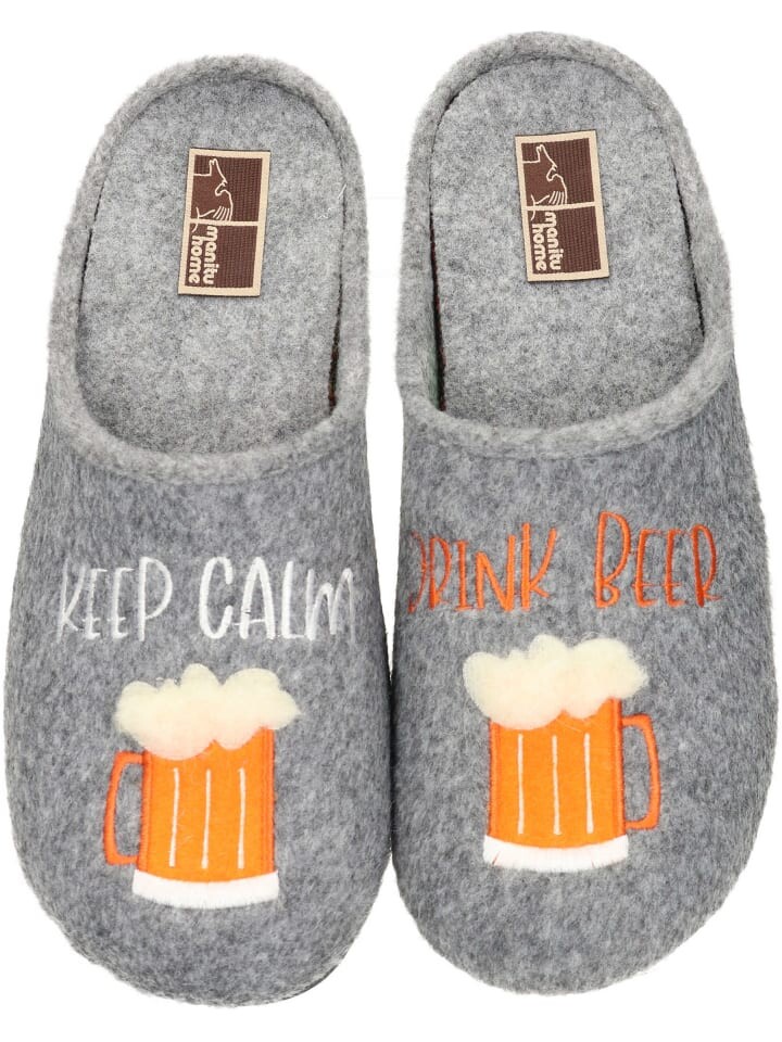 Домашние тапочки Manitu-Home, серый
Домашние тапочки Manitu-Home, серый