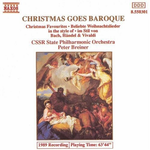 CD диск Breiner / Cssr State Philharmonic: Christmas Goes Baroque 1
CD диск Breiner / Cssr State Philharmonic: Christmas Goes Baroque 1