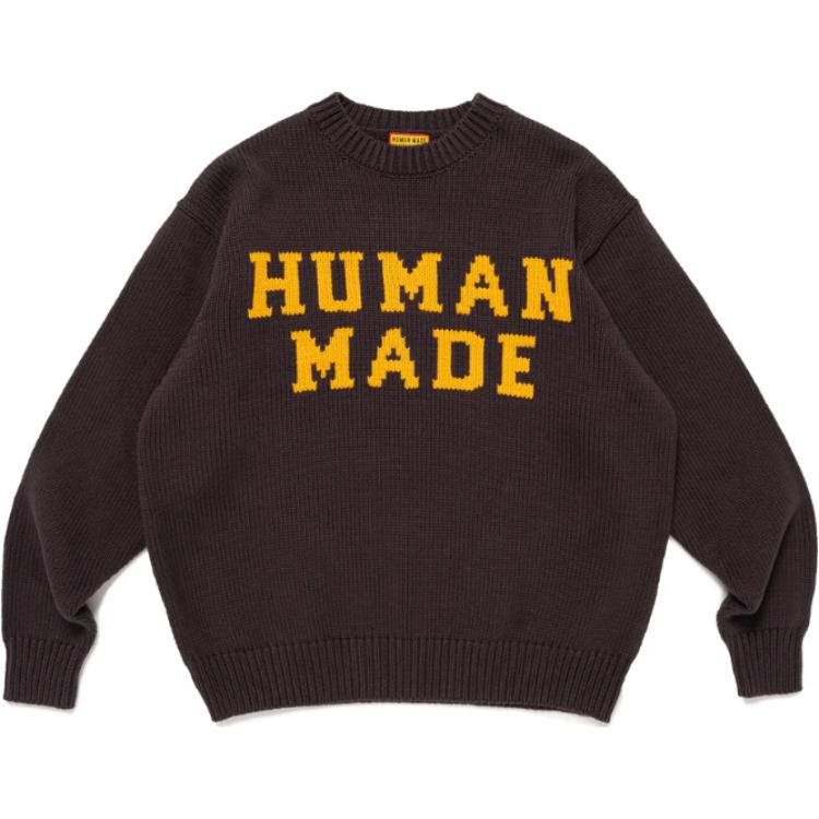 Свитер с интарсией HUMAN MADE, Charcoal
Свитер с интарсией HUMAN MADE, Charcoal