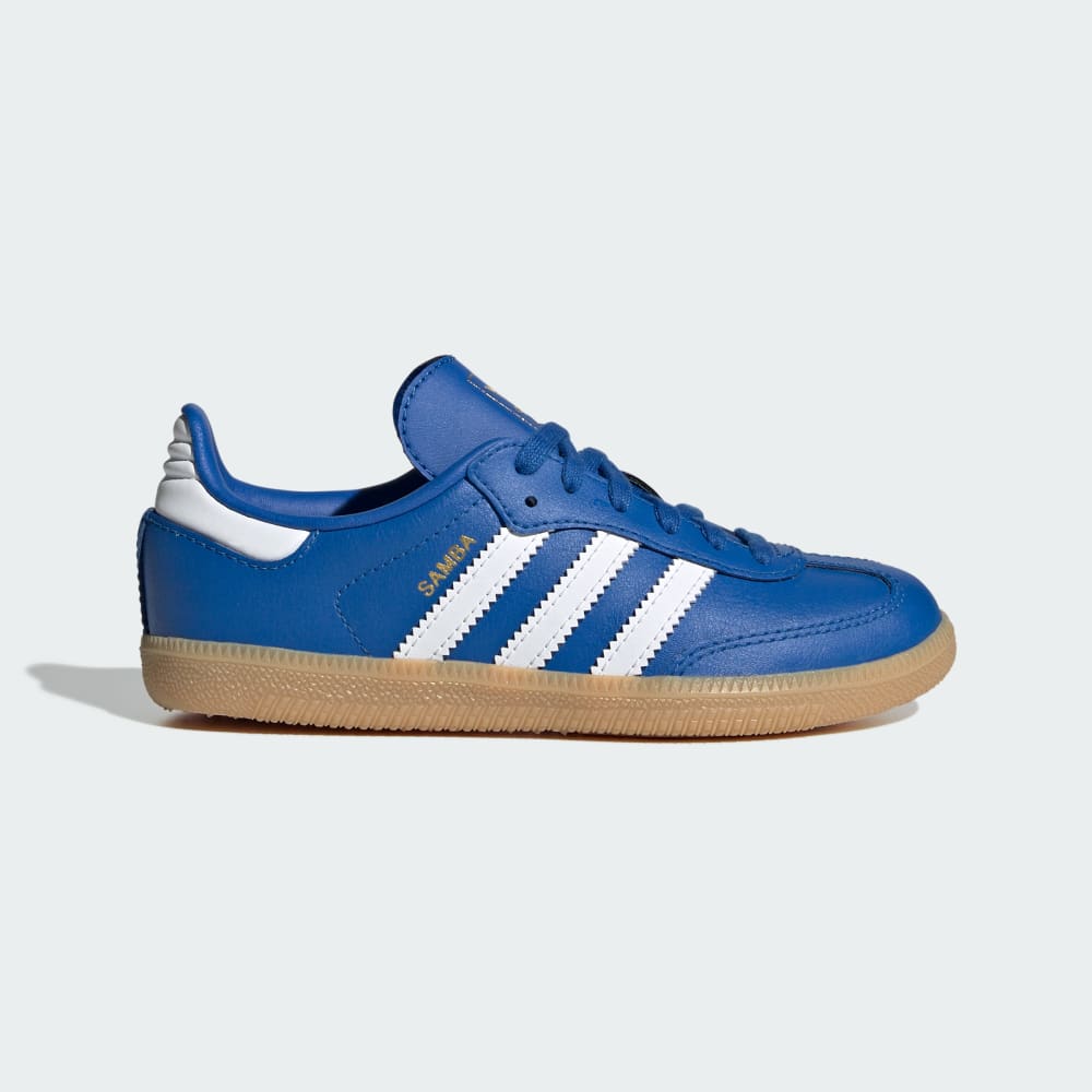 Кроссовки Adidas Samba OG Shoes Kids, цвет Blue/Cloud White/Gum
Кроссовки Adidas Samba OG Shoes Kids, цвет Blue/Cloud White/Gum