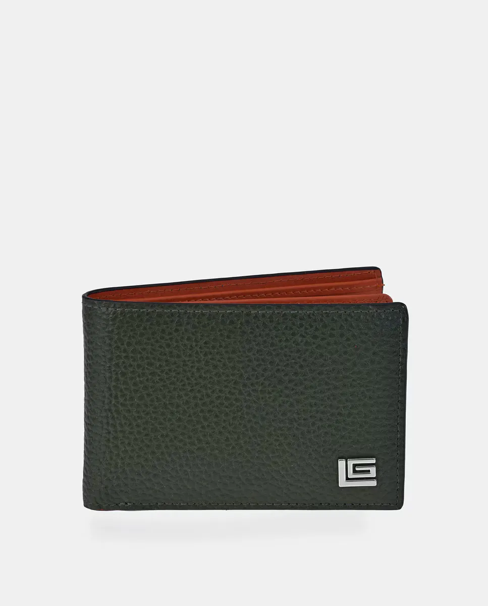 Американский мужской кошелек Guy Laroche с внутренним кошельком для монет из серой/красной кожи, зеленый
Американский мужской кошелек Guy Laroche с внутренним кошельком для монет из серой/красной кожи, зеленый