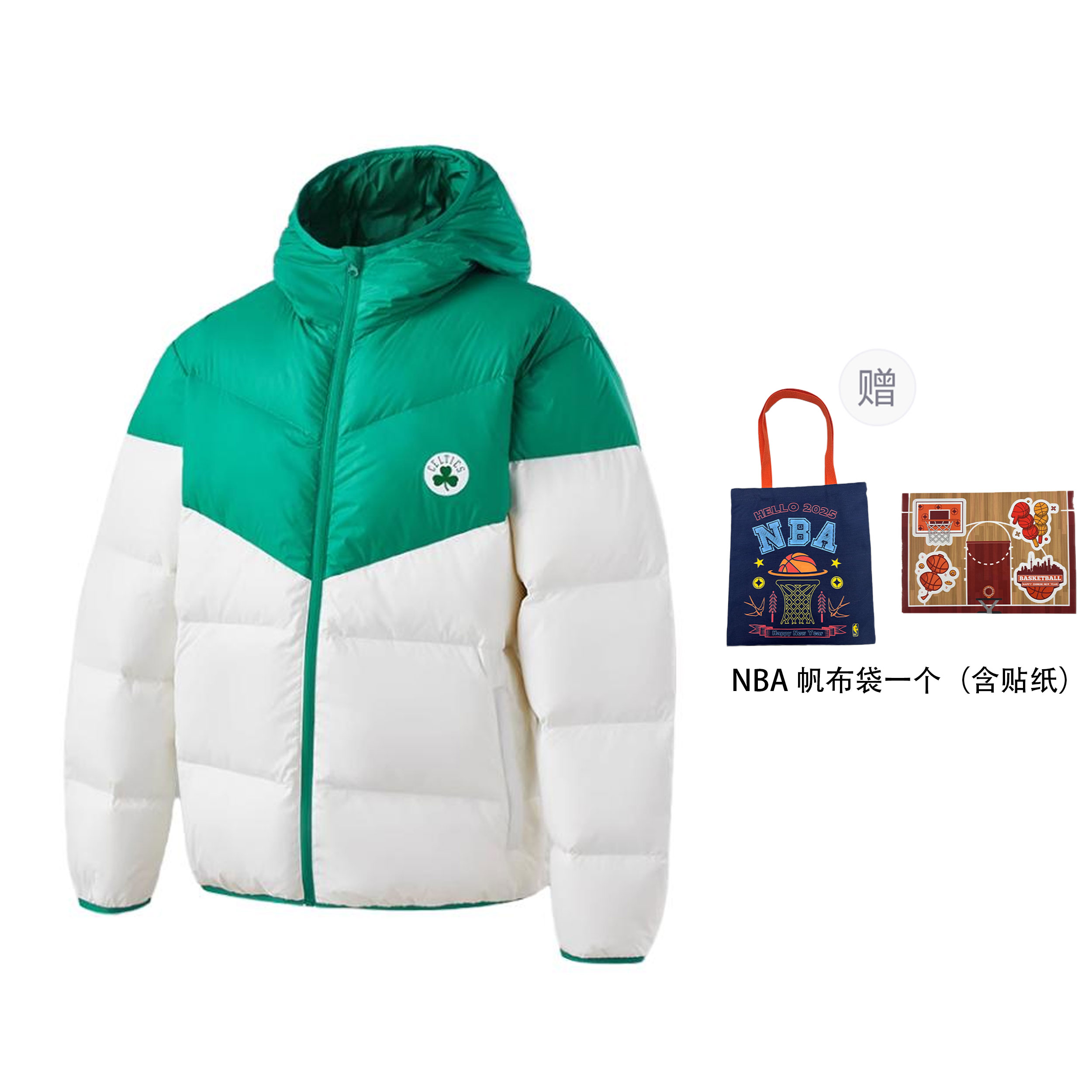 Пуховик Team Story Series Unisex NBA, зеленый
Пуховик Team Story Series Unisex NBA, зеленый