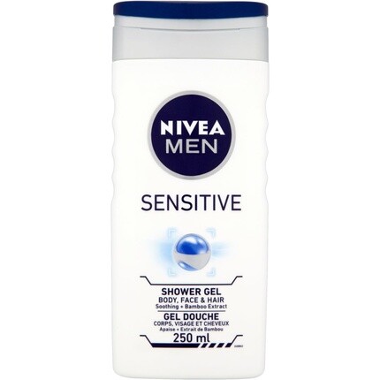 Гель для душа Sensitive без запаха 250мл, Nivea 
Гель для душа Sensitive без запаха 250мл, Nivea