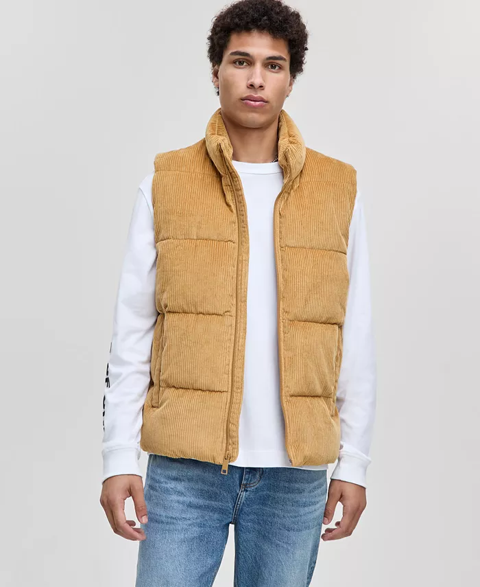 Мужская утепленная безрукавка из вельвета Relaxed-Fit Mode Of One, загар/бежевый
Мужская утепленная безрукавка из вельвета Relaxed-Fit Mode Of One, загар/бежевый