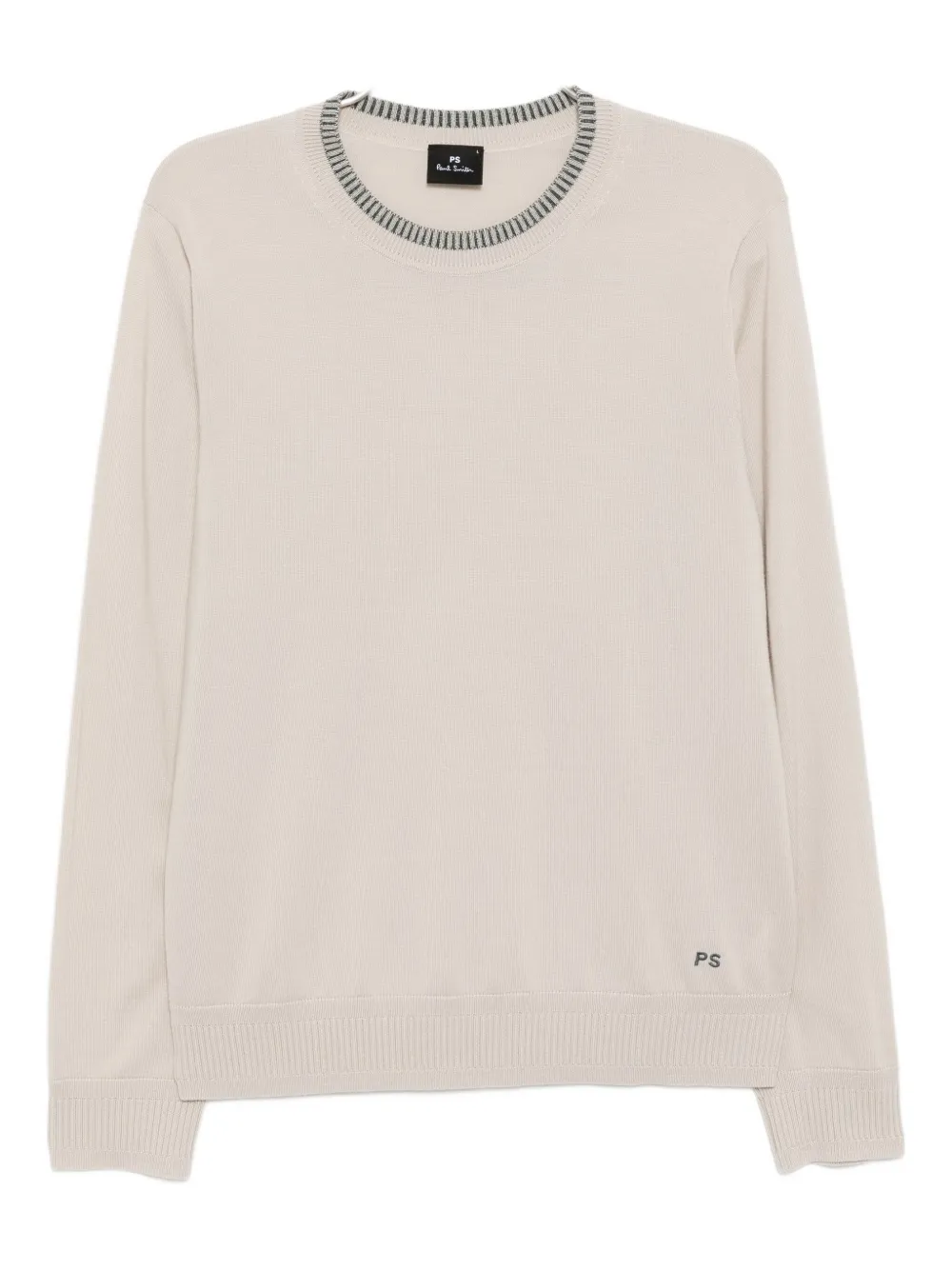 Джемпер из мериносовой шерсти с логотипом PS Paul Smith, нейтральный
Джемпер из мериносовой шерсти с логотипом PS Paul Smith, нейтральный