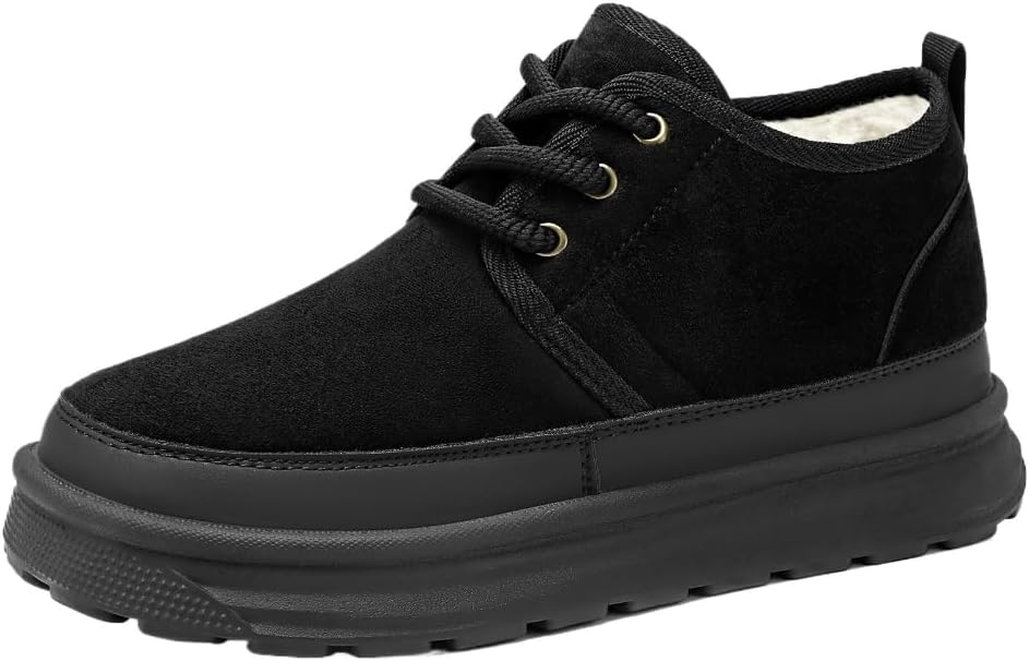 Мужские офисные повседневные ботинки Faithgee с флисовой подкладкой, замшевые стильные кроссовки с шнуровкой и противоскользящей подошвой для осени и зимы, удобные для тренировок в спортзале, бега и прогулок на улице, подарок для мужчин, черный
Мужские офисные повседневные ботинки Faithgee с флисовой подкладкой, замшевые стильные кроссовки с шнуровкой и противоскользящей подошвой для осени и зимы, удобные для тренировок в спортзале, бега и прогулок на улице, подарок для мужчин, черный