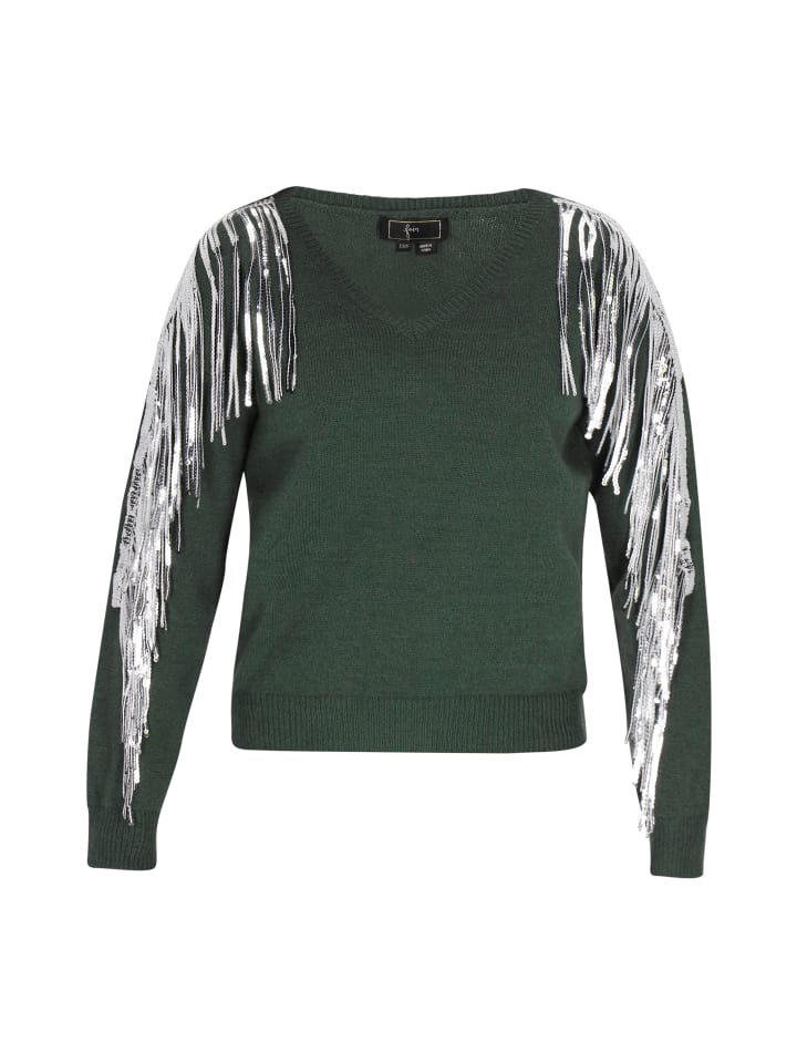 Пуловер faina Pullover, темно-зеленый
Пуловер faina Pullover, темно-зеленый