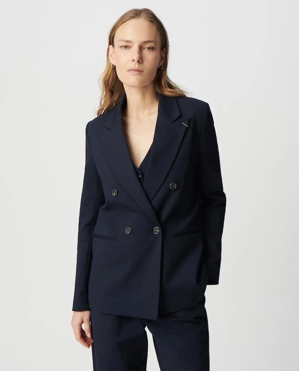 Женский блейзер с карманами и пуговицами IKKS, тёмно-синий
Женский блейзер с карманами и пуговицами IKKS, тёмно-синий