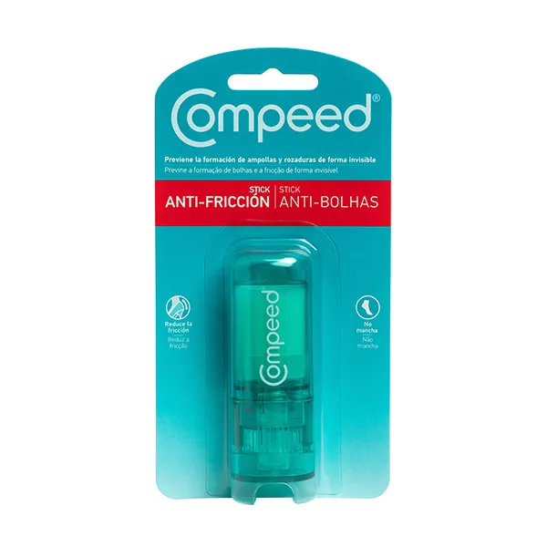 Предотвращает появление волдырей Stick Anti Fricción Compeed, 1 UD
Предотвращает появление волдырей Stick Anti Fricción Compeed, 1 UD