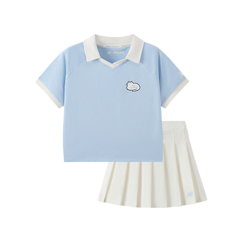 New Balance Детский комплект для детей 3-7 лет x BLANK CAT юбка сет SS25 2 предмета white
New Balance Детский комплект для детей 3-7 лет x BLANK CAT юбка сет SS25 2 предмета white
