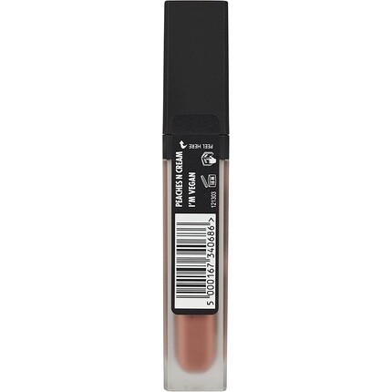 Жидкая губная помада Matte Me Xxl High Impact Color Peaches N Cream 5 мл, Sleek Makeup 
Жидкая губная помада Matte Me Xxl High Impact Color Peaches N Cream 5 мл, Sleek Makeup