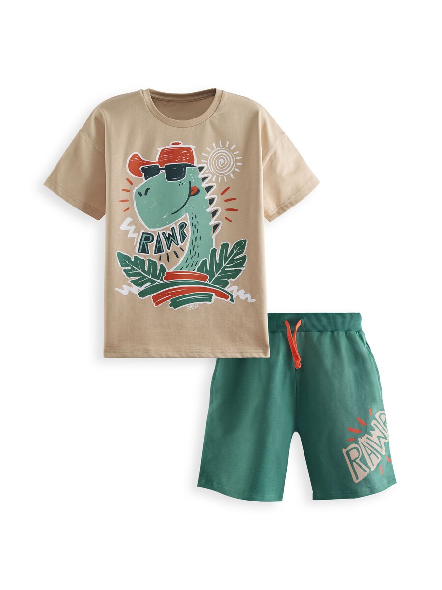Спортивный костюм Denokids Summer Dino, бежевый
Спортивный костюм Denokids Summer Dino, бежевый