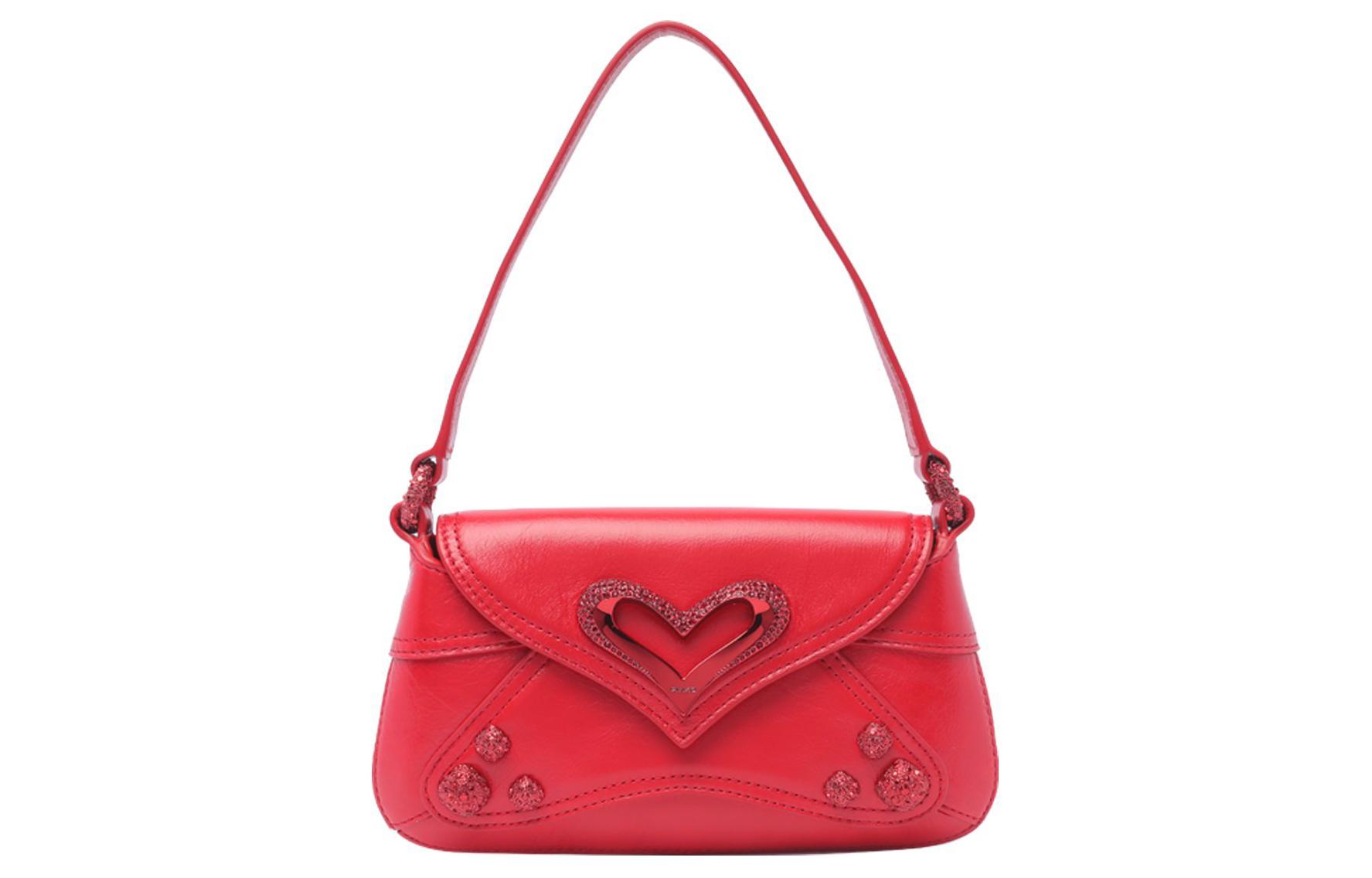 PINKO Женская красная сумка через плечо из телячьей кожи
PINKO Женская красная сумка через плечо из телячьей кожи