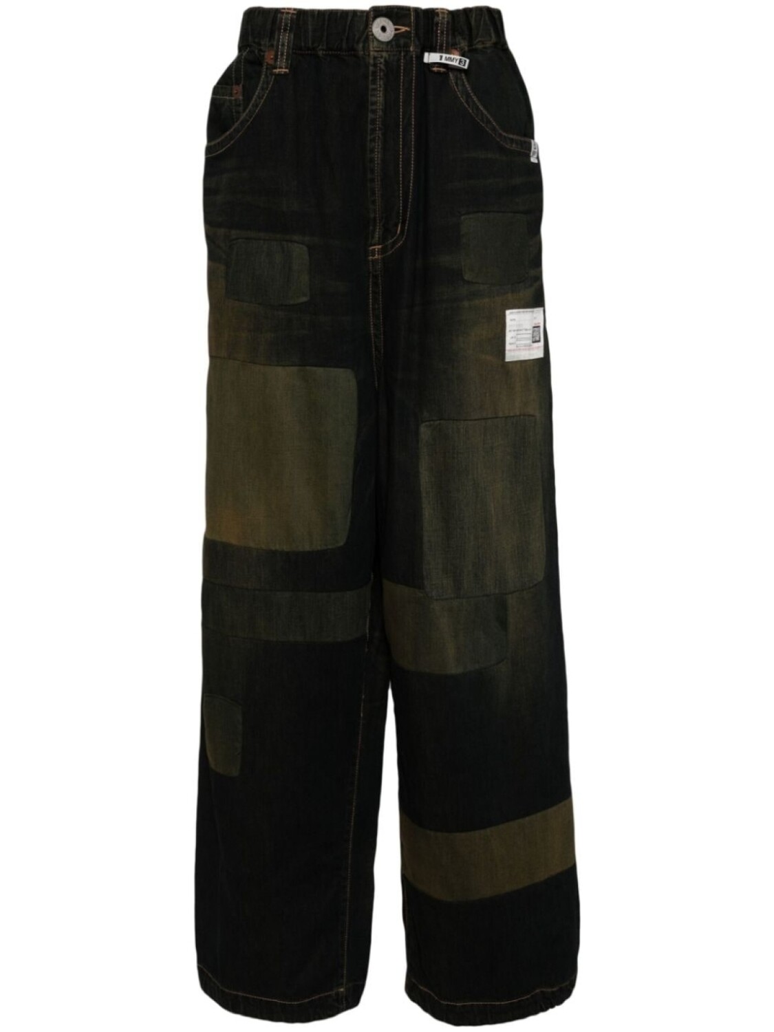 Maison MIHARA YASUHIRO джинсы в технике пэчворк, синий
Maison MIHARA YASUHIRO джинсы в технике пэчворк, синий