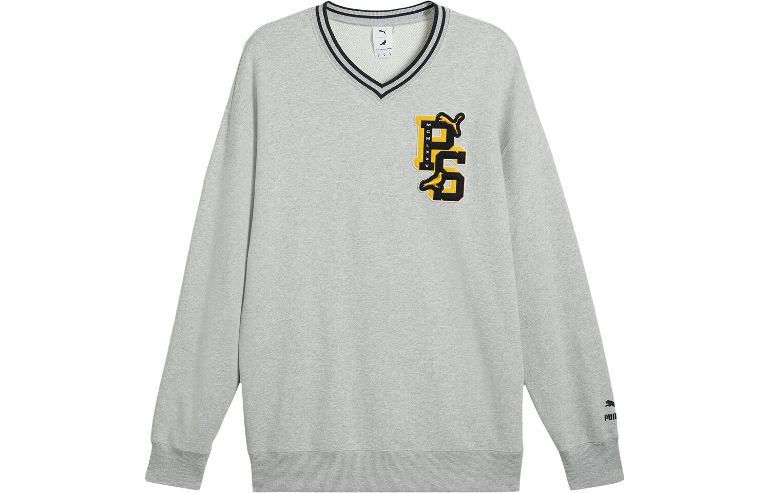 X STAPLE Co-brand Sweatshirt Men Light Grey Heather Puma, серый 
X STAPLE Co-brand Sweatshirt Men Light Grey Heather Puma, серый