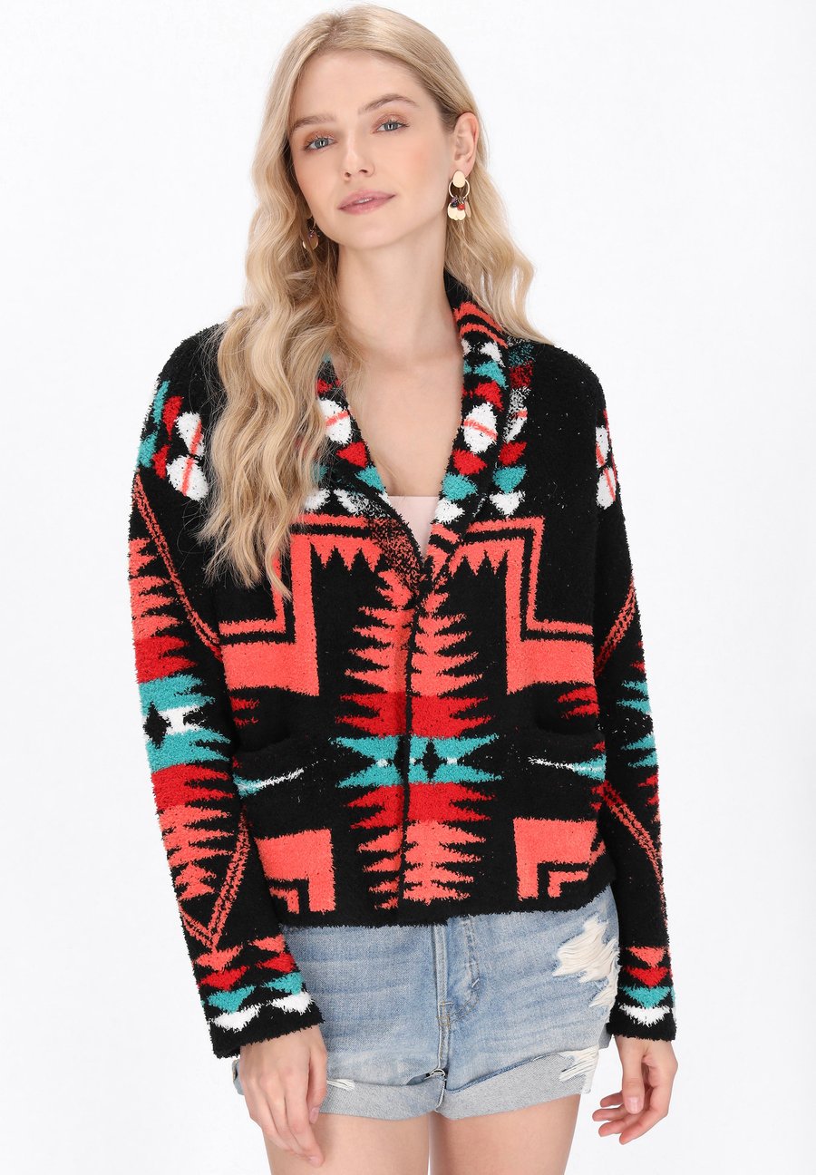 Кардиган IZIA Cardigan, Black/Multicolor/Black
Кардиган IZIA Cardigan, Black/Multicolor/Black