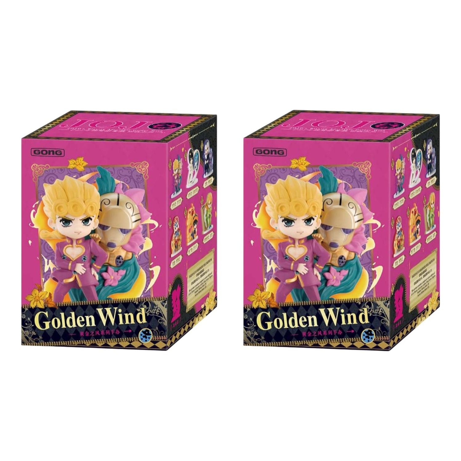 Набор фигурок Pop Mart Golden Wind Jojo's Bizarre Adventure в запечатанной упаковке (2 закрытых коробки)
Набор фигурок Pop Mart Golden Wind Jojo's Bizarre Adventure в запечатанной упаковке (2 закрытых коробки)