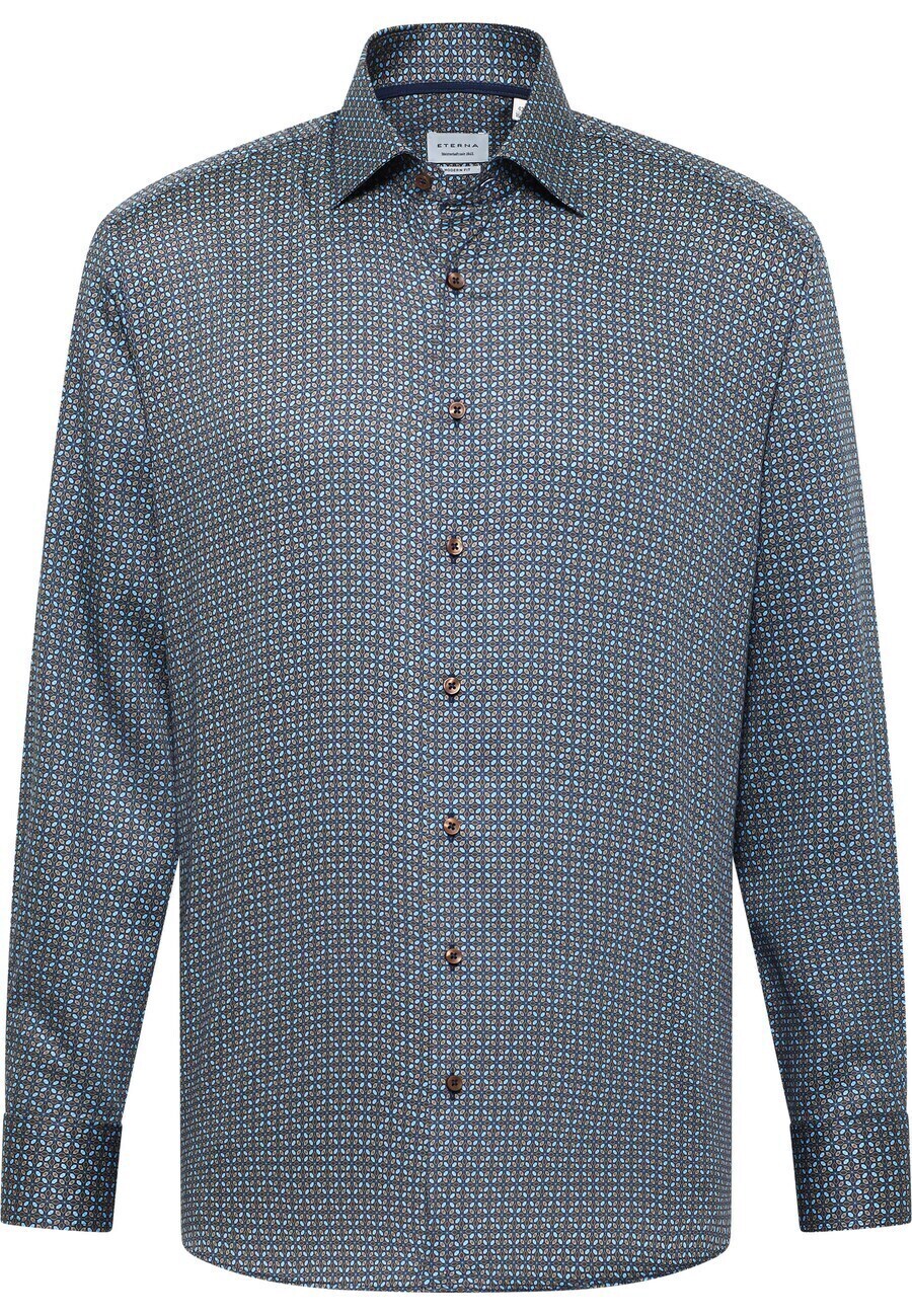 Рубашка делового покроя Regular Fit ETERNA, лазурный/темно-синий
Рубашка делового покроя Regular Fit ETERNA, лазурный/темно-синий