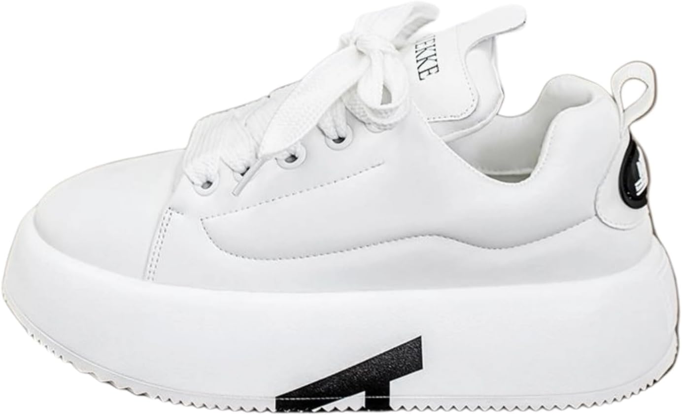 Кроссовки MACEFIL для мужчин, модные повседневные с массивной платформой, круглым носком и универсальным уличным стилем, белый
Кроссовки MACEFIL для мужчин, модные повседневные с массивной платформой, круглым носком и универсальным уличным стилем, белый