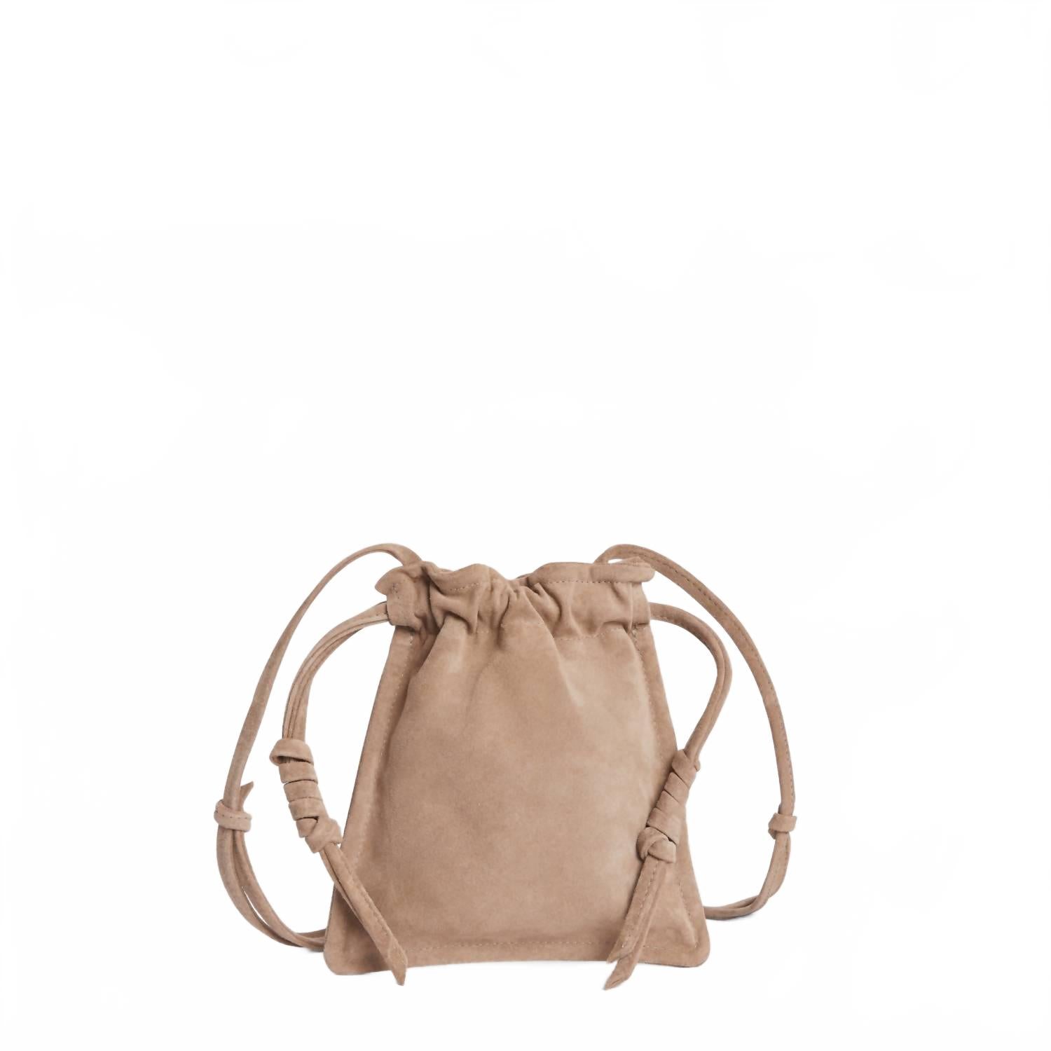 Женская мини-сумка боуи из глиняной замши Lemiz, Clay Suede
Женская мини-сумка боуи из глиняной замши Lemiz, Clay Suede