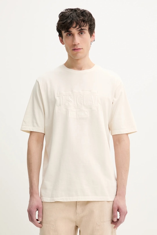 Хлопковая футболка WASHINGTONEC Desigual, бежевый
Хлопковая футболка WASHINGTONEC Desigual, бежевый