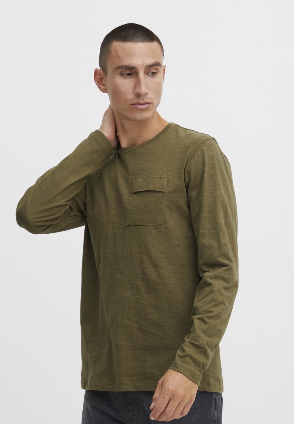 Рубашка с длинным рукавом LONGSLEEVE Blend, цвет military olive
Рубашка с длинным рукавом LONGSLEEVE Blend, цвет military olive