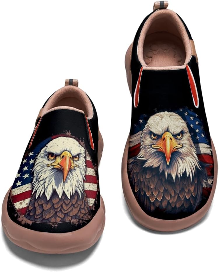 Мужские туристические туфли слипоны лоферы с рисунком, повседневные кроссовки для ходьбы, подошва с изображением волка Onehorse, Eagle_10
Мужские туристические туфли слипоны лоферы с рисунком, повседневные кроссовки для ходьбы, подошва с изображением волка Onehorse, Eagle_10