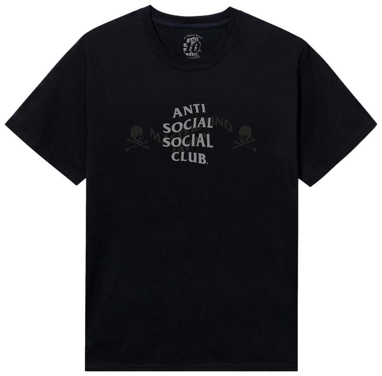 Футболка Anti Social Social Club x Mastermind Mind Tee 'Black', черный 
Футболка Anti Social Social Club x Mastermind Mind Tee 'Black', черный
