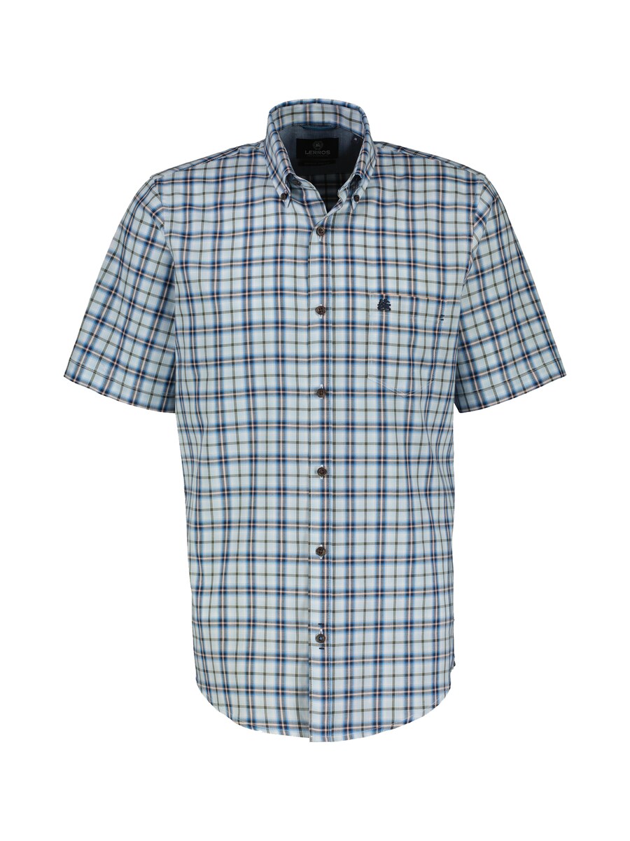 Клетчатая рубашка LERROS Regular fit Button Up Shirt, цвет azure/light blue
Клетчатая рубашка LERROS Regular fit Button Up Shirt, цвет azure/light blue
