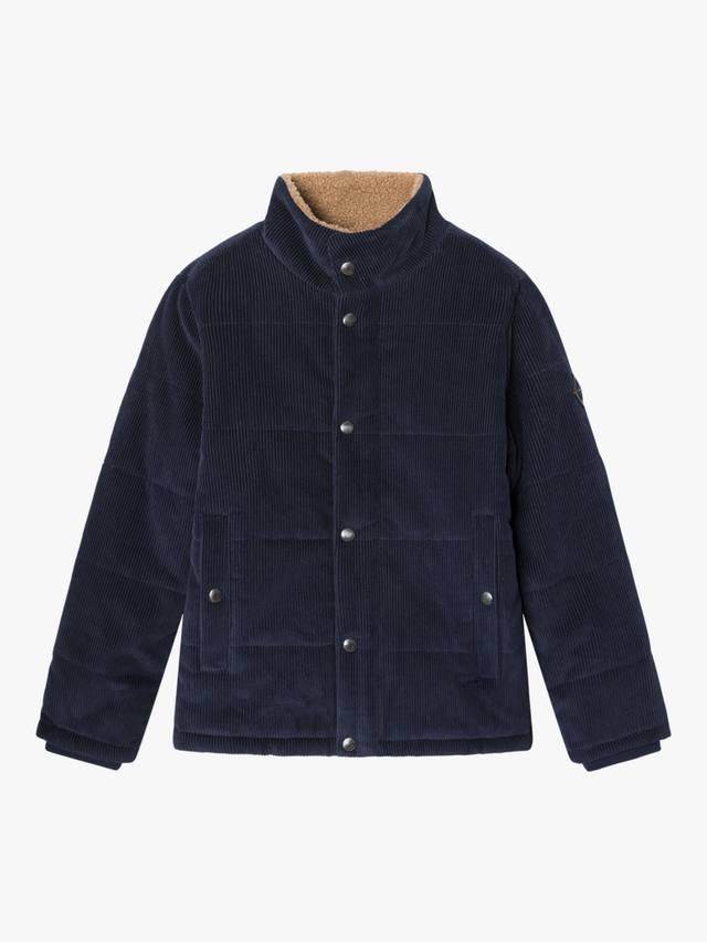 Детская утеплённая куртка-пуховик из вельвета Hackett London, Midnight Blue
Детская утеплённая куртка-пуховик из вельвета Hackett London, Midnight Blue