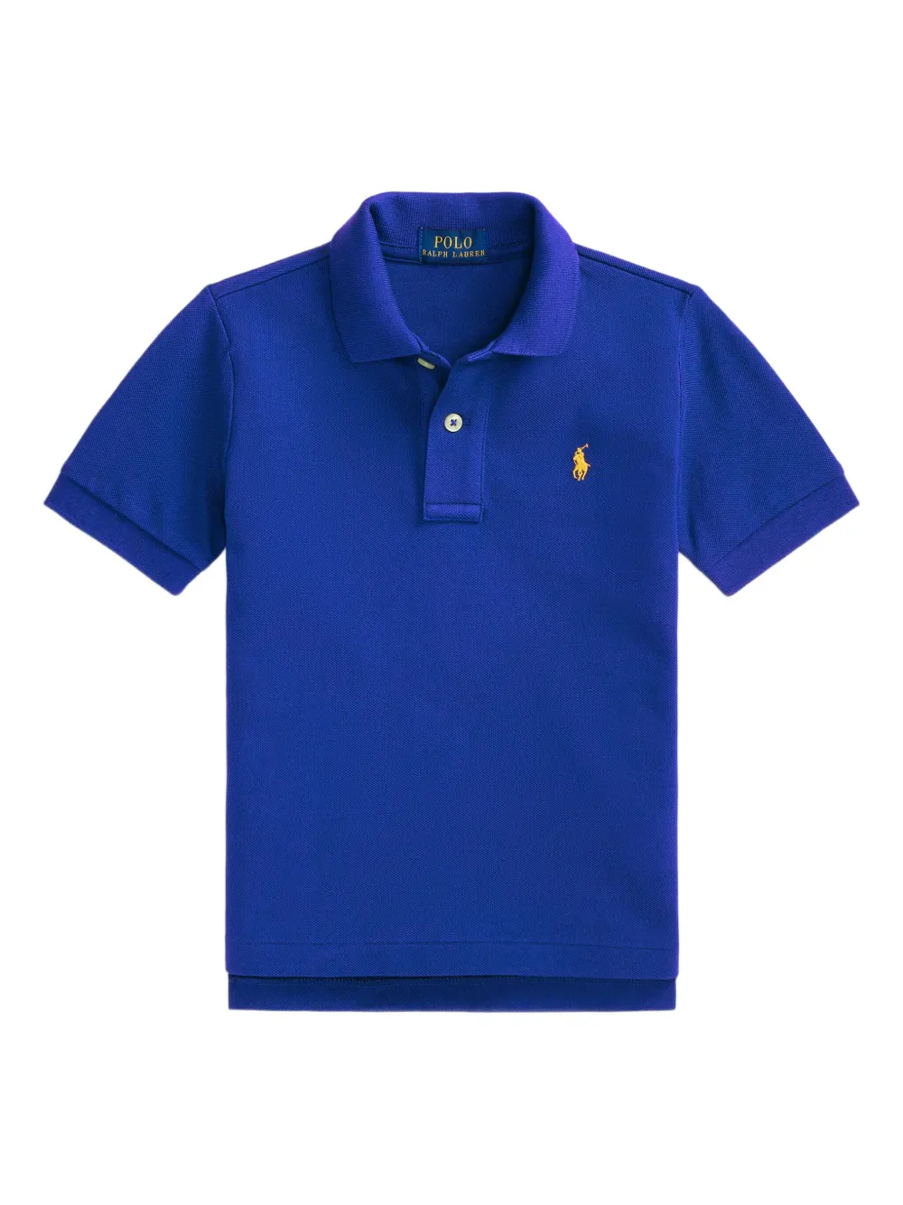 Рубашка поло с короткими рукавами POLO RALPH LAUREN KIDS, синий 
Рубашка поло с короткими рукавами POLO RALPH LAUREN KIDS, синий