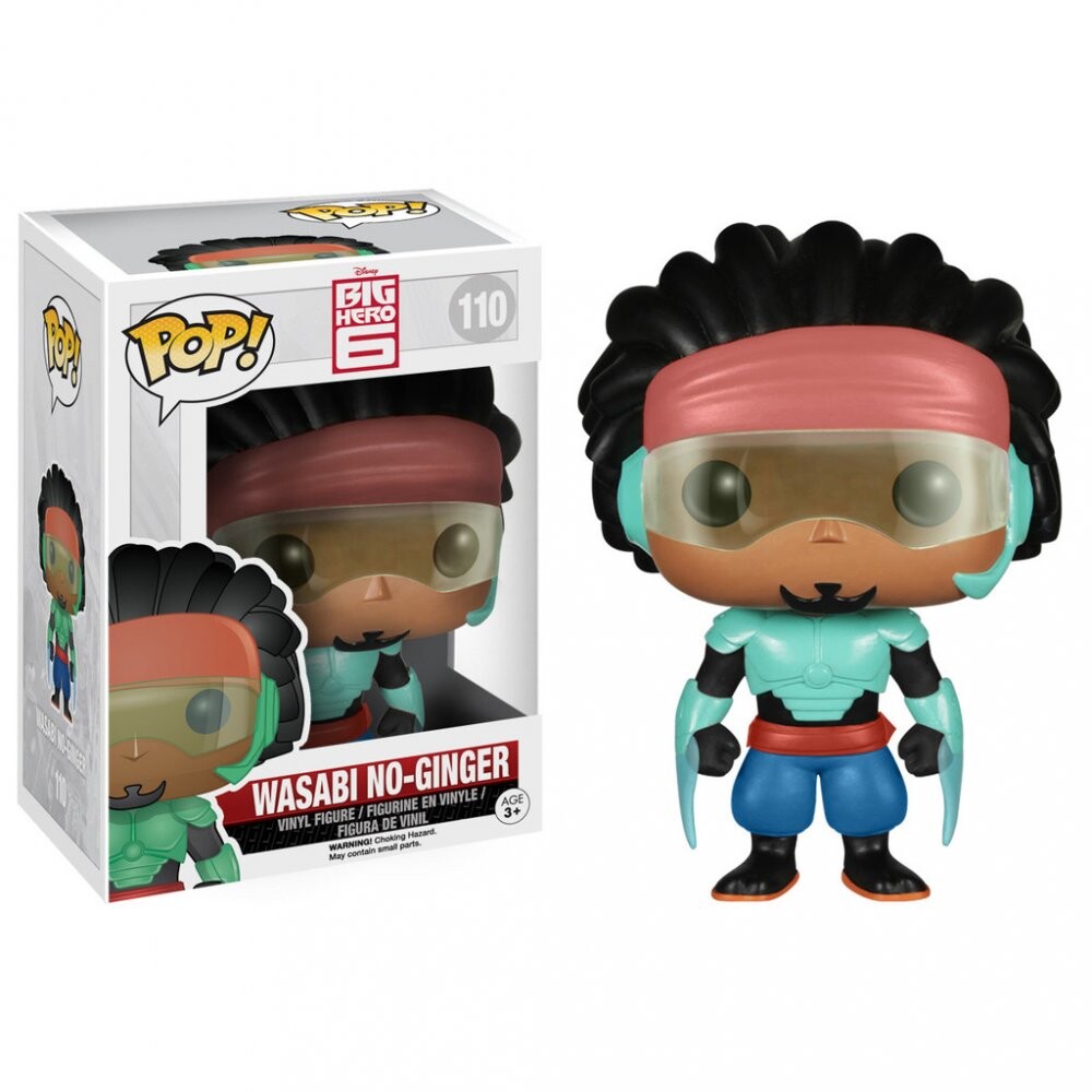 Funko POP! Дисней, коллекционная фигурка, Big Hero 6, Васаби без имбиря, 110