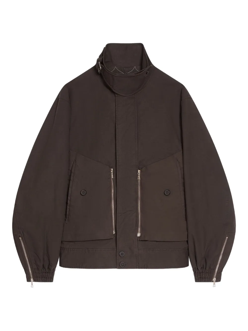 Бомбер на молнии DRIES VAN NOTEN, коричневый
Бомбер на молнии DRIES VAN NOTEN, коричневый