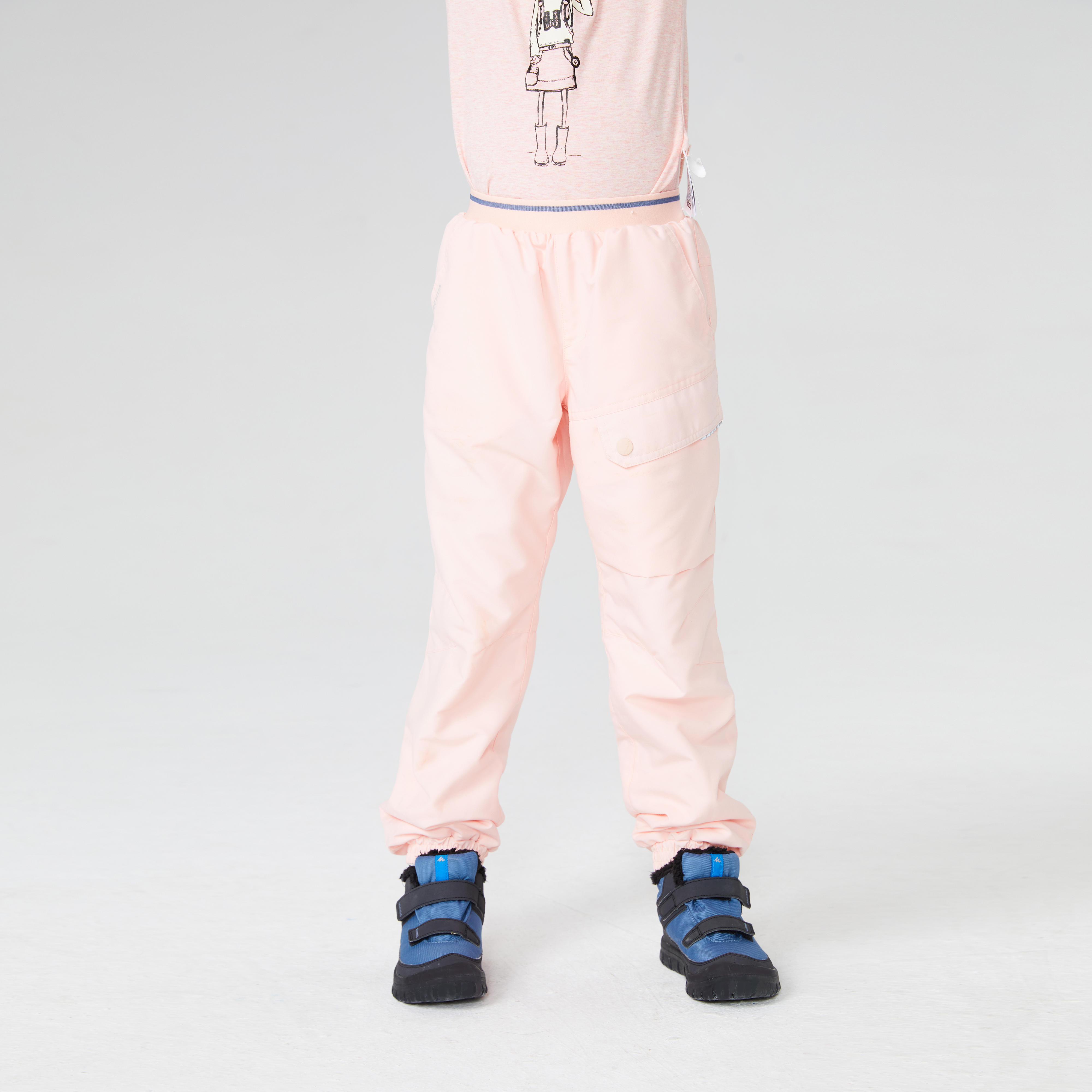 Детские утеплённые брюки для зимних походов Quechua SH100 X-Warm 2-6 лет розовые
Детские утеплённые брюки для зимних походов Quechua SH100 X-Warm 2-6 лет розовые