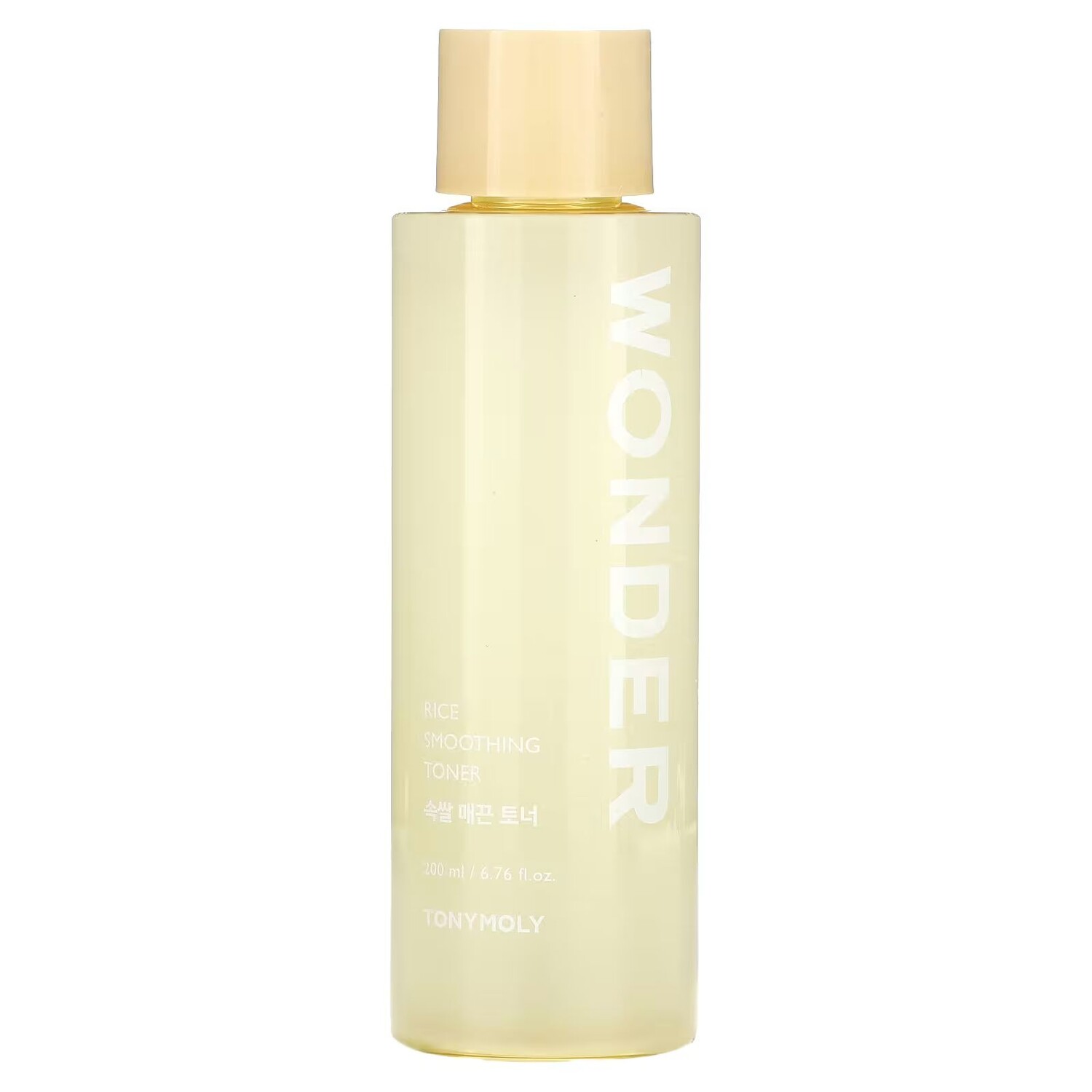 Wonder, Рисовый разглаживающий тоник, 6,76 жидких унций (200 мл) Tonymoly
Wonder, Рисовый разглаживающий тоник, 6,76 жидких унций (200 мл) Tonymoly