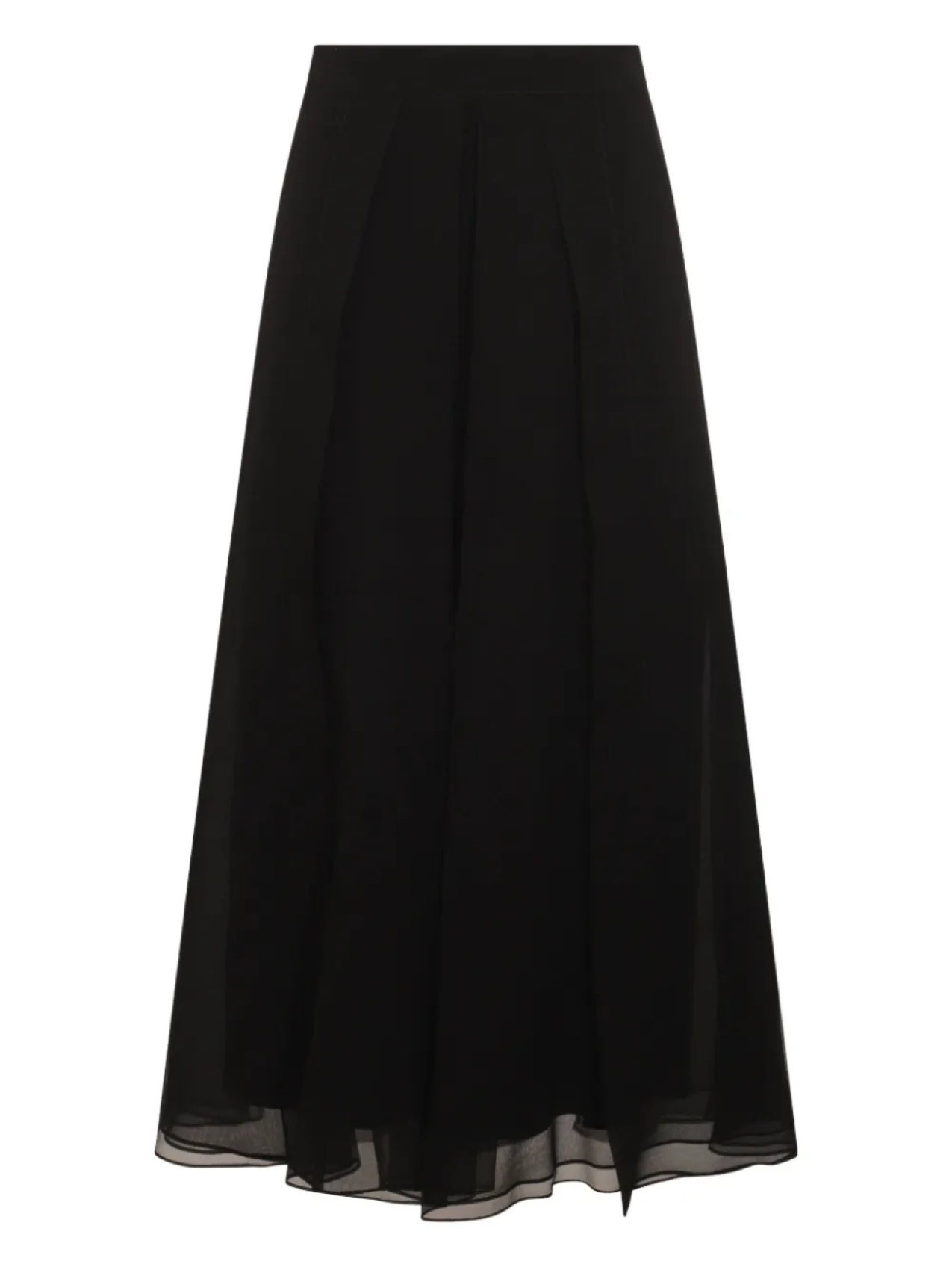 Юбка миди из шелка Brunello Cucinelli, черный
Юбка миди из шелка Brunello Cucinelli, черный