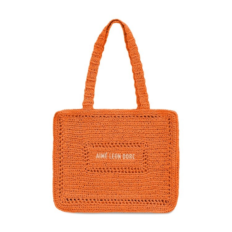 Сумка-тоут Aimé Leon Dore Crochet Tote Bag, оранжевый
Сумка-тоут Aimé Leon Dore Crochet Tote Bag, оранжевый