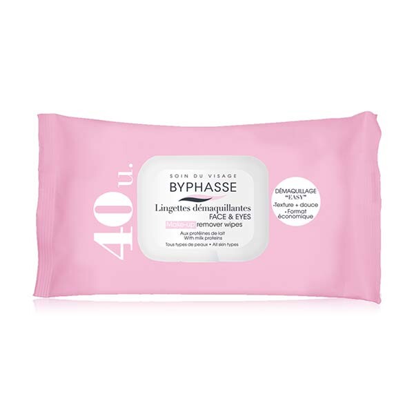 Линжеты для снятия макияжа 40 шт Byphasse
Линжеты для снятия макияжа 40 шт Byphasse