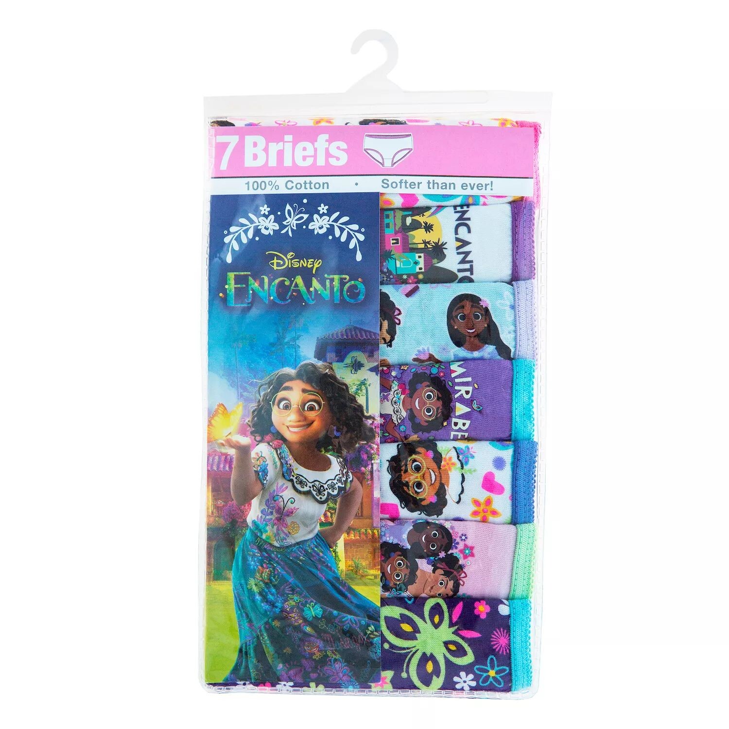 Комплект из 7 трусов для девочек Disney's Encanto, нижнее белье Licensed Character
Комплект из 7 трусов для девочек Disney's Encanto, нижнее белье Licensed Character