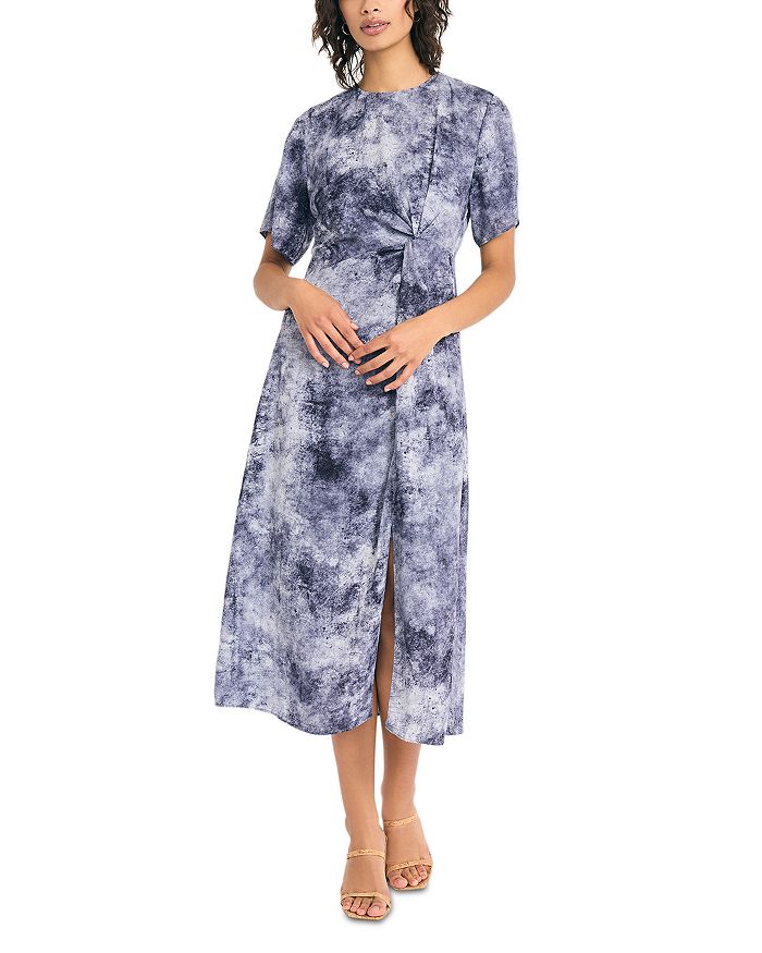 Платье миди с перекрученным передом Luxely, серый
Платье миди с перекрученным передом Luxely, серый