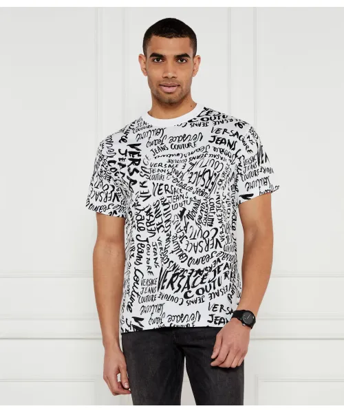 Футболка «Логомания» Regular fit Versace Jeans Couture, белый
Футболка «Логомания» Regular fit Versace Jeans Couture, белый