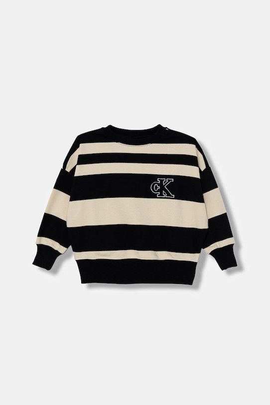 Детская хлопковая толстовка Calvin Klein Jeans, черный
Детская хлопковая толстовка Calvin Klein Jeans, черный