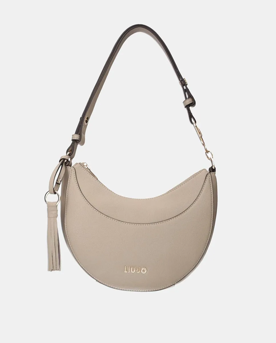 Полумесяц с монограммой и выдвижной ручкой Liujo, серо-коричневый
Полумесяц с монограммой и выдвижной ручкой Liujo, серо-коричневый