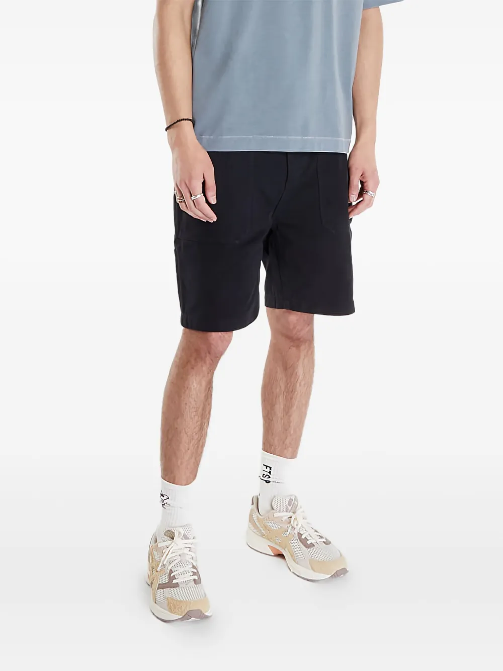 Хлопковые шорты HAL STUDIOS, черный 
Хлопковые шорты HAL STUDIOS, черный