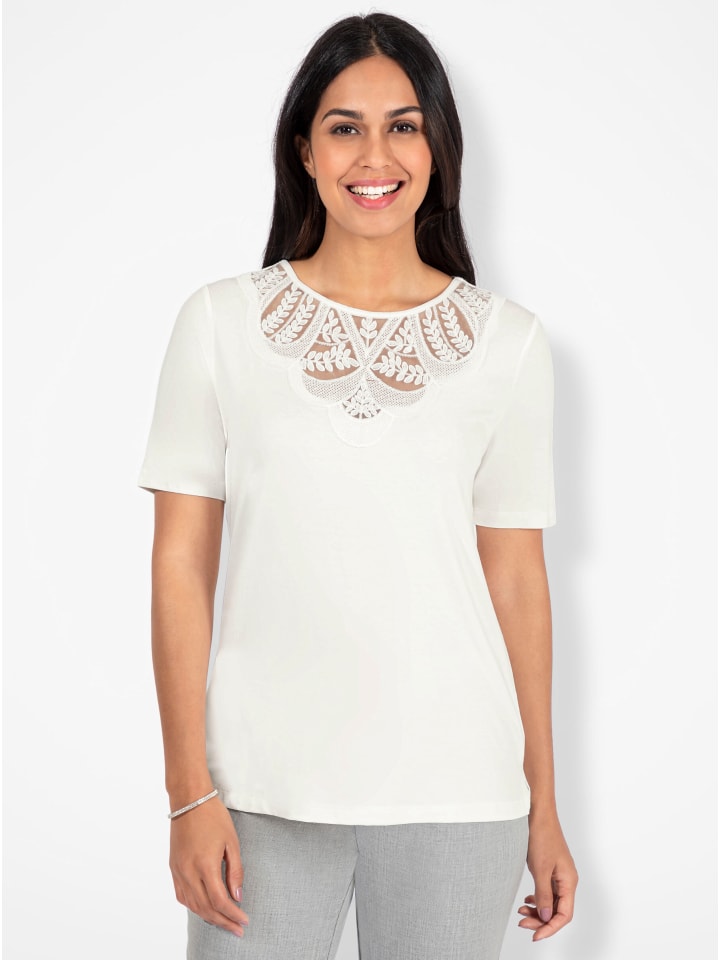 Рубашка с круглым вырезом цвета экрю WITT WEIDEN
Рубашка с круглым вырезом цвета экрю WITT WEIDEN