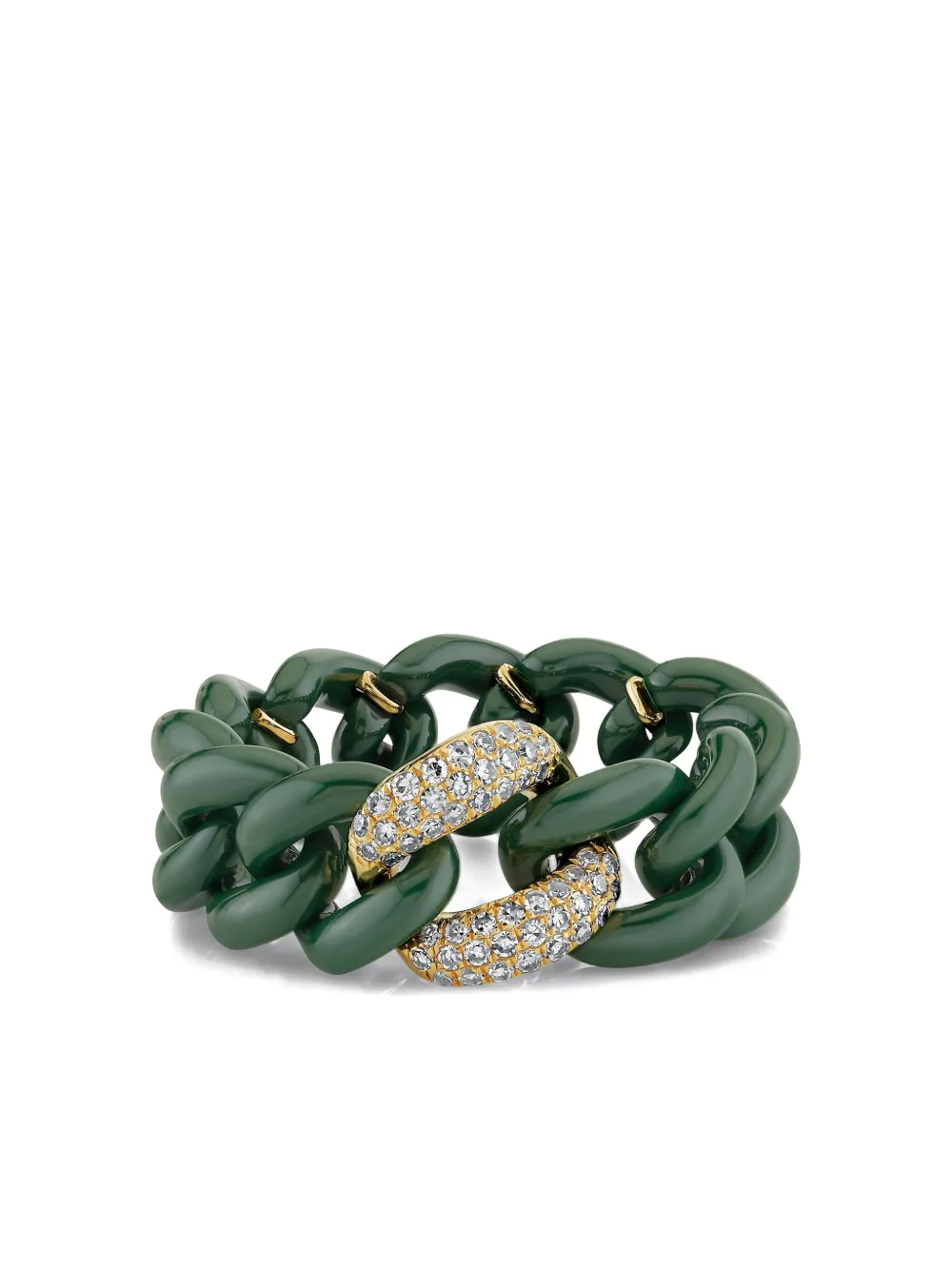 Кольцо Link из желтого золота с бриллиантами Shay, золотистый
Кольцо Link из желтого золота с бриллиантами Shay, золотистый