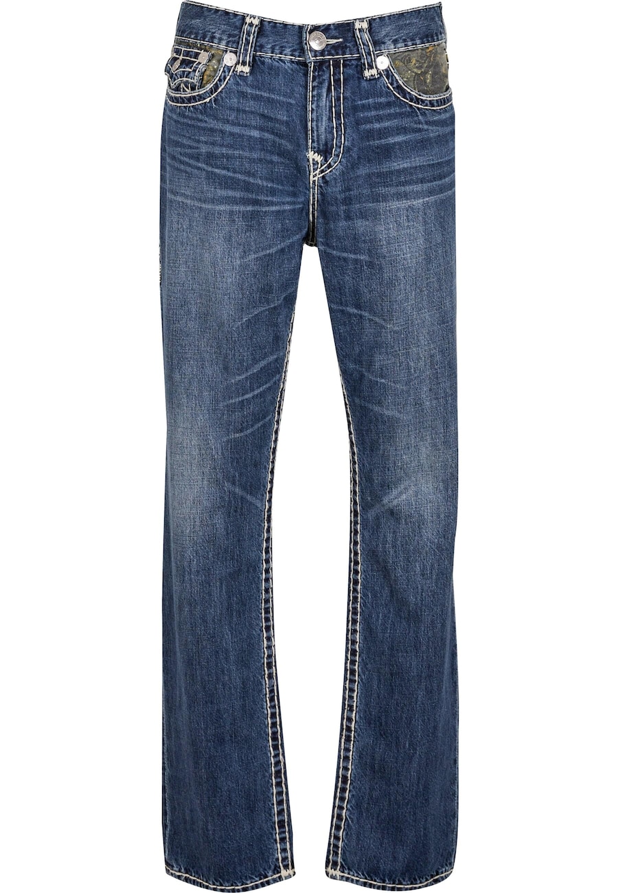 Обычные джинсы True Religion Ricky, Blue Denim
Обычные джинсы True Religion Ricky, Blue Denim